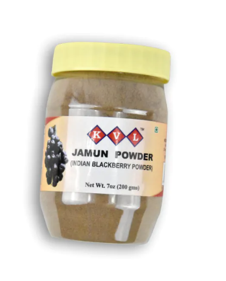 KVL Jamun Powder Indian Blackberry Powder 7 OZ